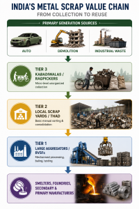 Metal scrap value chain